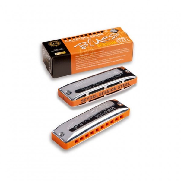 Seydel Session Steel Paddy Richter Harmonica, Low F Sharp