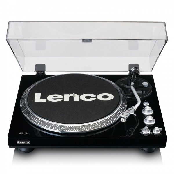 Lenco LBT-190BK Turntable with Bluetooth, Black