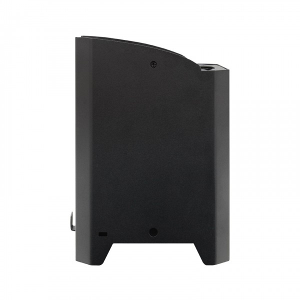 LEDJ Rapid QB1 HEX IP Battery Uplighter, Black - Side, Flat