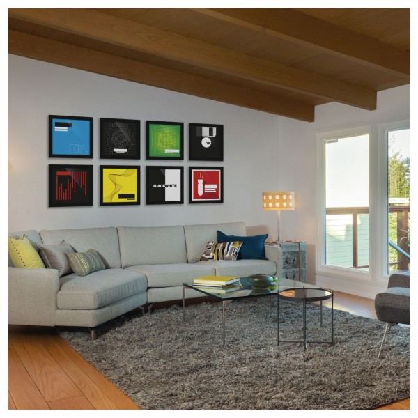 Glorious Vinyl Frame Set 12'', Black Lifestyle 2