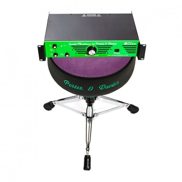 Porter & Davies BC2RM Tactile Monitoring System, Round Top Purple