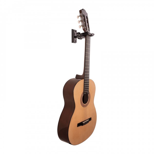 Hercules GSP38WBR Plus Guitar Hanger, Red Mount - example