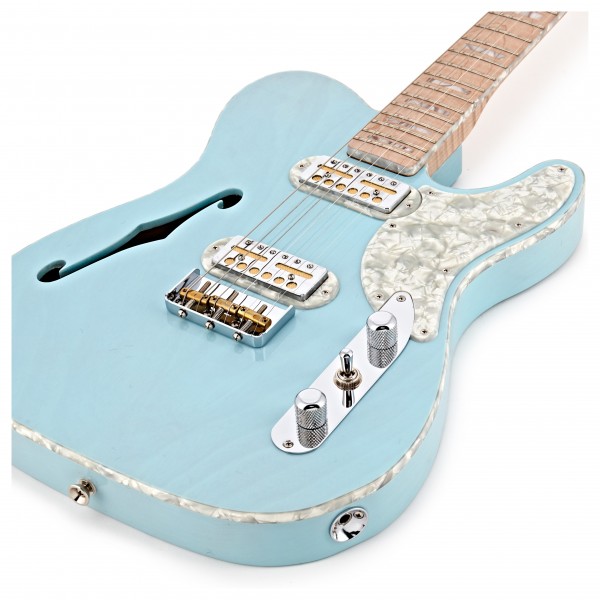 Fender Parallel Universe II Tele Magico, Transparent Daphne Blue at  Gear4music