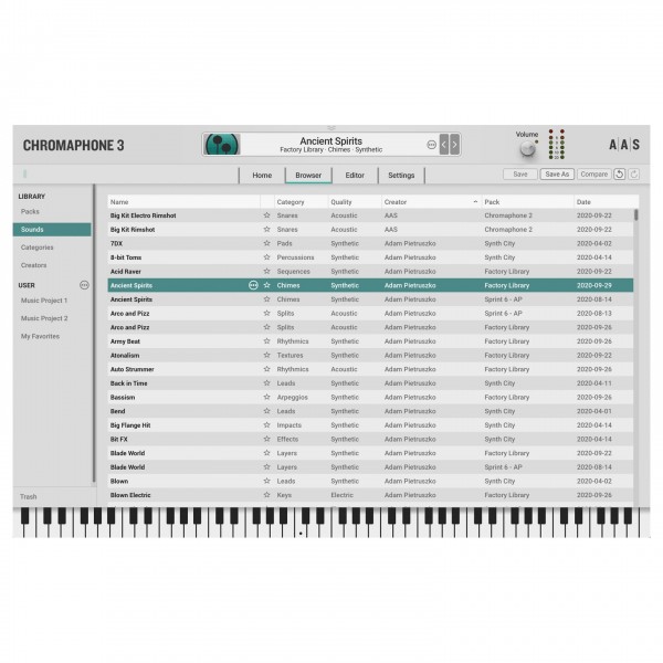 Chromaphone 3, Digital Delivery Screenshot 4