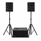 SubZero HiCAST LA12 2.1 Line Array, Sistema PA