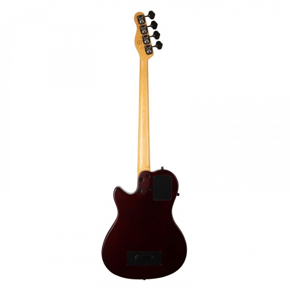 Godin A4 Ultra Fretless Bass, Natural - back