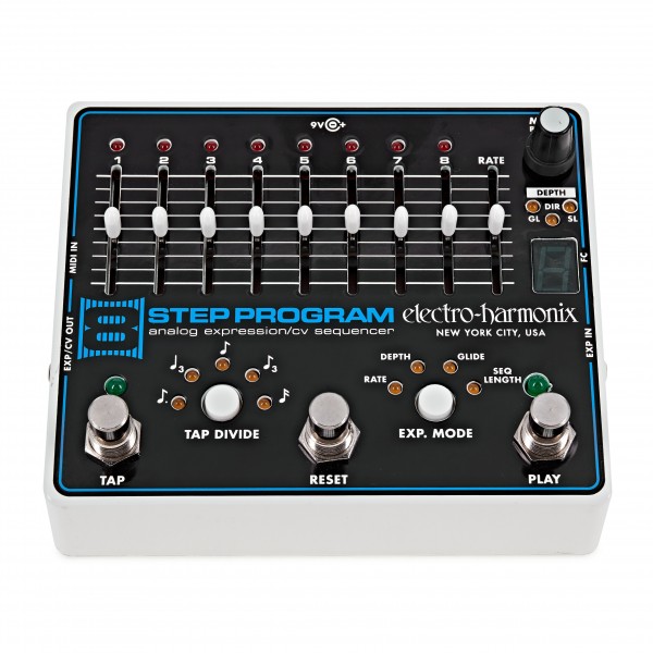 Electro Harmonix 8-Step Program Analog Expression/CV Sequencer at