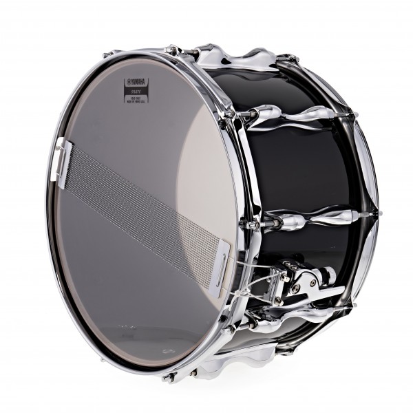 Yamaha Recording Custom 14 x 8'' Birch Snare Drum, Solid Black