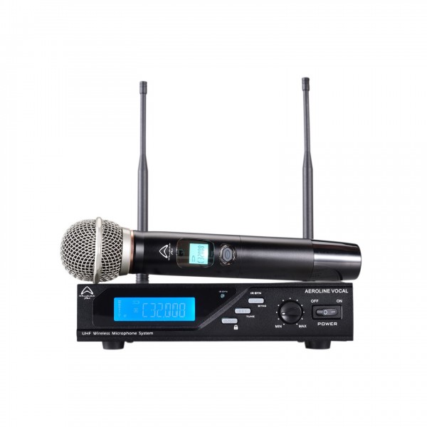 Wharfedale Pro Aeroline Vocal Wireless Microphone System - Full Set, Front