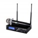 Wharfedale Pro Aeroline Vocal Wireless Microphone System - Full Set, Angled