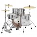 Pearl Export EXX 22'' Am. Fusion Drum Kit, Polished Chrome