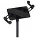 Quiklok LPH007 Universal Tablet Stand, Black - Rest, Front