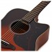 Yamaha A1M Mahogany Electro Acoustic Guitar, Tobacco Brown Sunburst