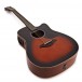 Yamaha A1M Mahogany Electro Acoustic Guitar, Tobacco Brown Sunburst