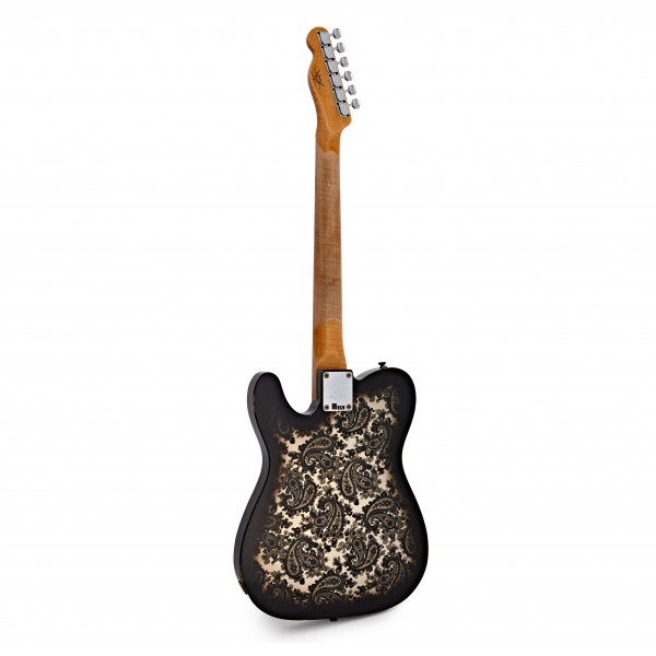 Fender Custom Shop 72 Thinline Telecaster Relic, Aged Black