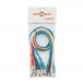 Mono 3.5mm to 6.3mm Jack Patch Cable, 60cm, 6 Pack by Gear4music