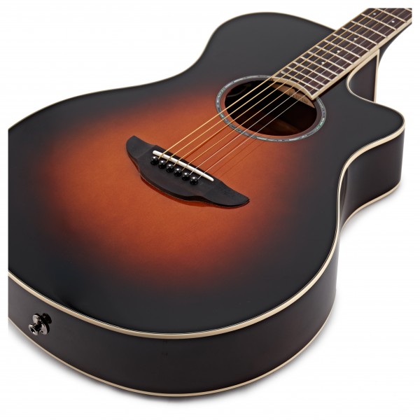 Yamaha APX600 Electro Acoustic, Old Violin Sunburst