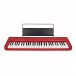 Casio CT-S1 Portable Keyboard, Red - Music Stand