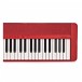 Casio CT-S1 Portable Keyboard, Red - Close-up