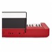 Casio CT-S1 Portable Keyboard, Red - Back, Close-up