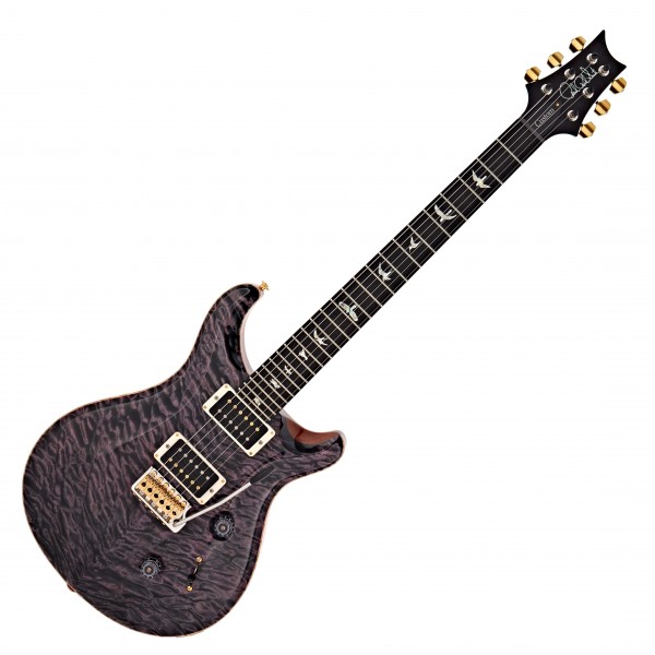 PRS Ltd Ed. Custom 24 Wood Library, 10 Top Charcoal Fade #0326266