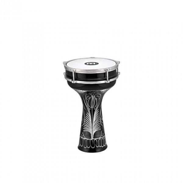 Meinl HE-124 8" x 14 1/2" Aluminium Darbuka, Hand Engraved