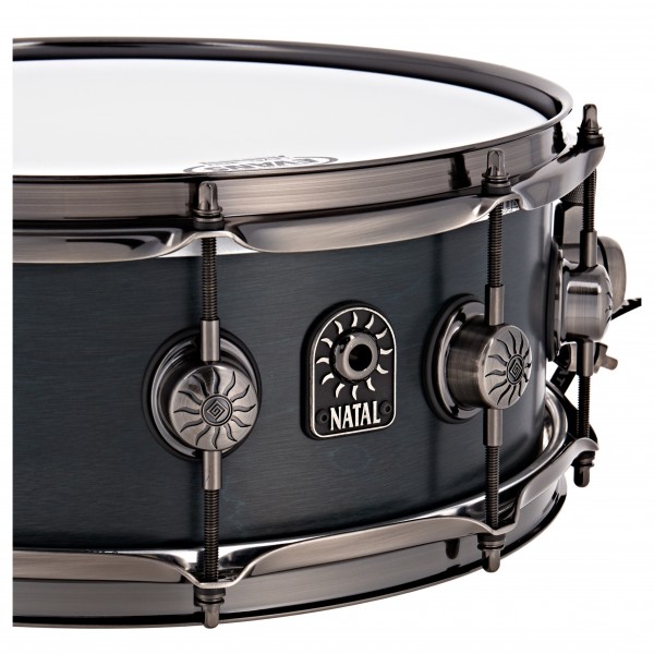 Natal Originals Walnut 14 x 5.5" Snare Drum, Cerulean Blue