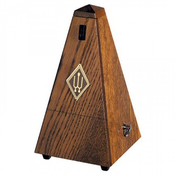 Wittner W818 Traditional Metronome with Bell, Matte Oak