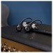 Shure SE215 Sound Isolating Earphones with True Wireless, Clear - On amp 