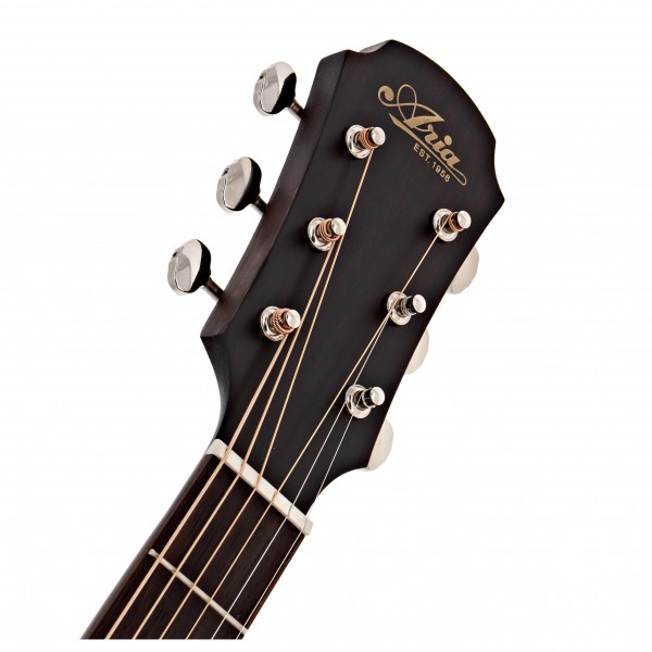 ARIA-101DP Delta Player Orchestra Acoustic Guitar, Muddy Brown