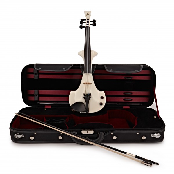 Bridge Lyra Electric Violin, White