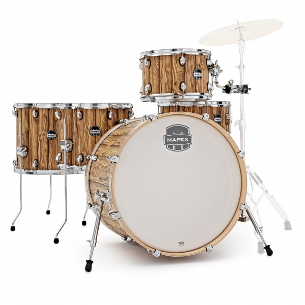 DISC Mapex Mars 22'' 5pc Crossover Shell Pack, Driftwood at Gear4music