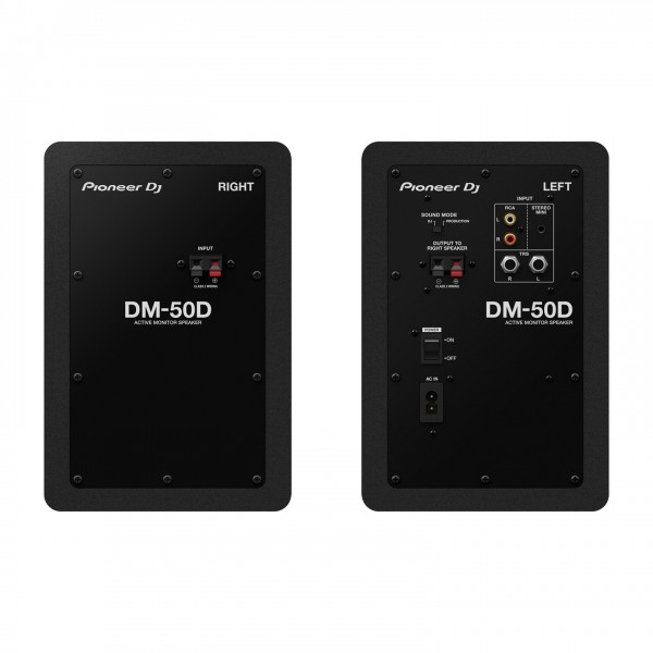 Pioneer DM-50D Monitors, Black