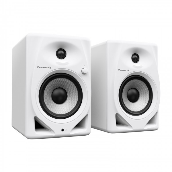 Pioneer DM-50D Active Monitor Speakers, White