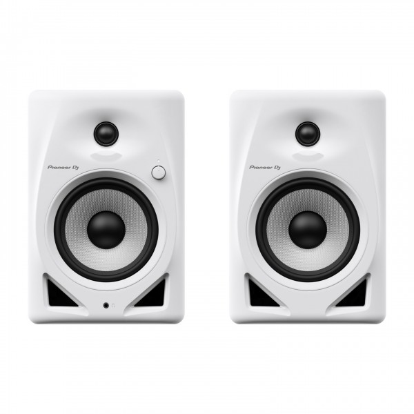 Pioneer DM-50D Active Monitor Speakers, White