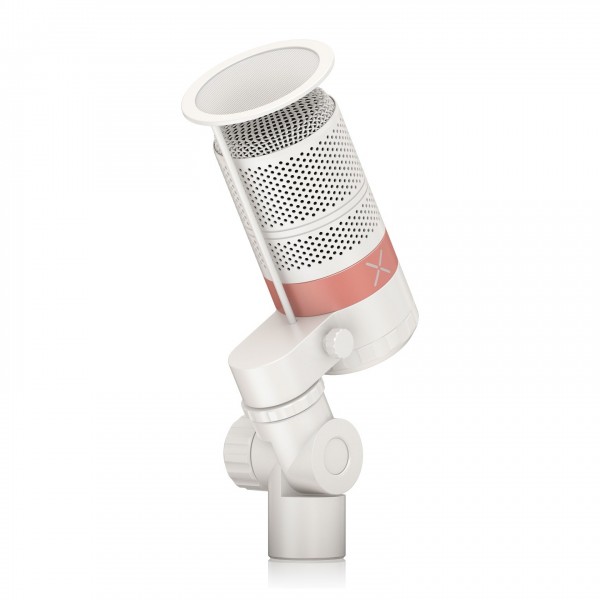 TC Helicon GoXLR MIC Dynamic Microphone - White - back