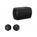 V-Moda Hexamove Lite True Wireless Earbuds, Black - Case