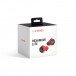 V-Moda Hexamove Lite True Wireless Earbuds, Red - Packaging