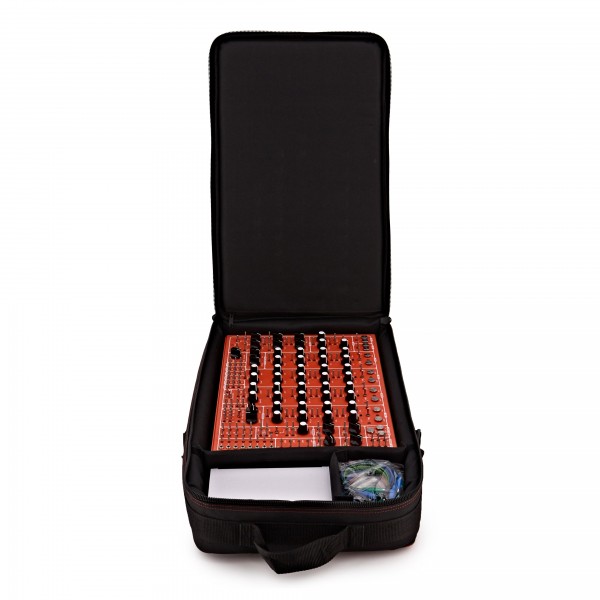 Soma Laboratory PULSAR-23 Semi-Modular Drum Machine, Orange