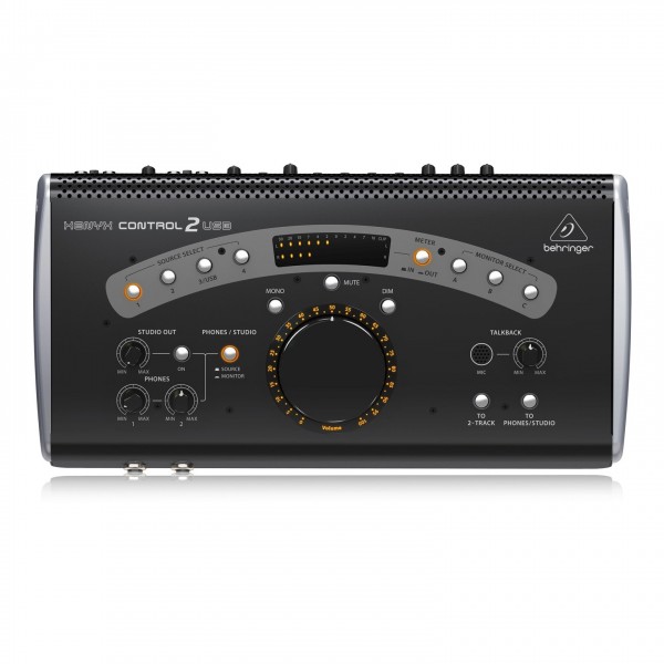 Behringer XENYX CONTROL2USB High-End Studio Control Centre - Top