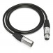 Behringer GMC-150 1.5m XLR Cable - Left