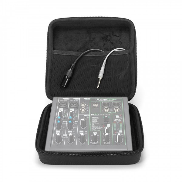 Analog Cases GLIDE Case For Mackie ProFX6V3 - Front Open (Mackie ProFX6V3 and Cables Not Included)