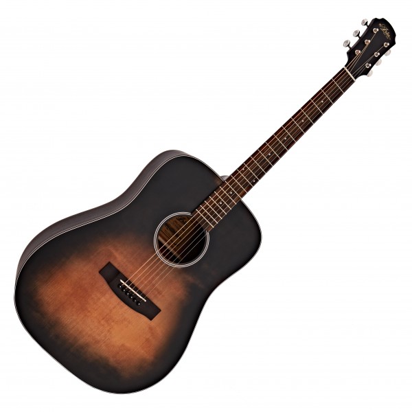 ARIA-111DP Delta Player Dreadnought Acoustic Guitar, Muddy Brown