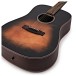 ARIA-111DP Delta Player Dreadnought Acoustic Guitar, Muddy Brown