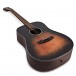 ARIA-111DP Delta Player Dreadnought Acoustic Guitar, Muddy Brown