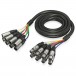 Behringer GMX-300 3m 8-Way Multicore XLR Cable - Front