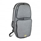 Tom and Will Baritone Horn Gig Bag, Grey and Red