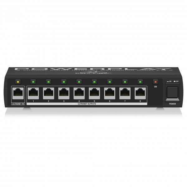 Behringer Powerplay 16 P16-D Ultranet Distributor - front tilt