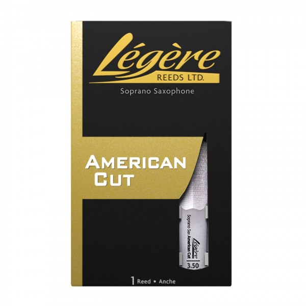 Legere Soprano Saxophone American Cut Synthetic Reed, 3.5
