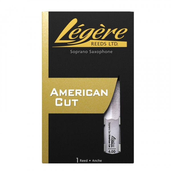 Legere Soprano Saxophone American Cut Synthetic Reed, 4